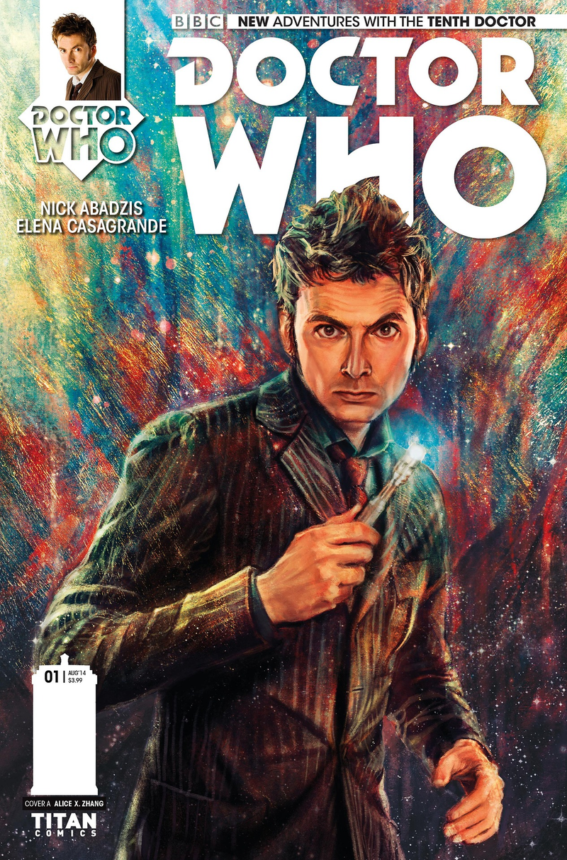 Illustration for article titled Behold these gorgeous covers for Titan's new run of Doctor Who comics